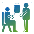 Icon Tropf-Behandlung